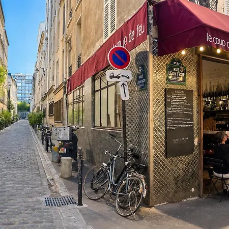 Cozy Parisian In The Heart Of The 11th Apartmán *